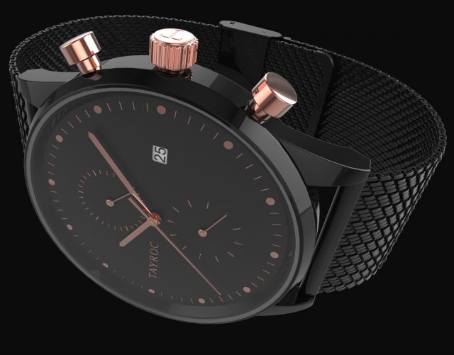 Tayroc hotsell horloge zwart