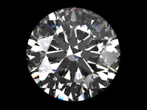 diamond round 11mm ideal cut 3D Model