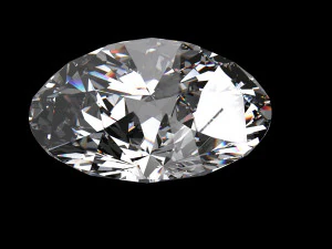 diamond round 11mm ideal cut 3D Model