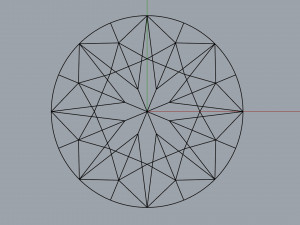 diamond round ideal cut different sizes Model 3D