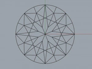 diamond round ideal cut different sizes 3D Model