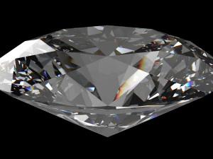 diamond oval 3D Model