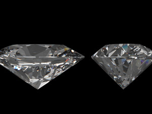 diamond oval 3D Модель
