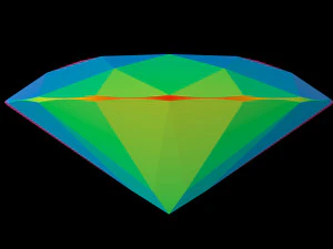 diamond oval 3D Model