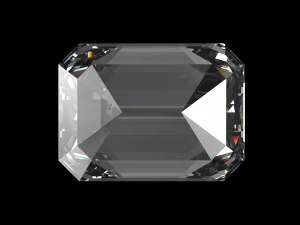 diamond emerald 3D Model