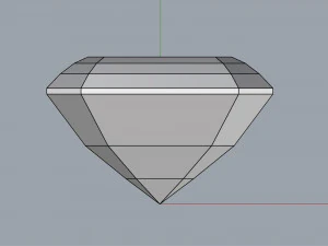 diamond emerald 3D Model