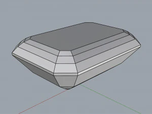 diamond emerald 3D Model