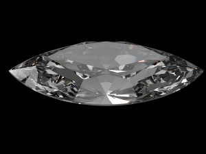 diamond marquise different sizes 3D Модель
