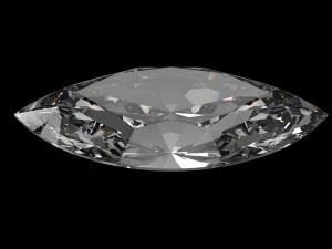 diamond marquise different sizes 3D Model