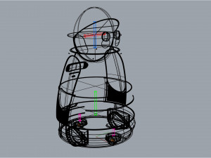 kuri robot 3D 模型