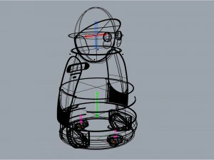 kuri robot 3D Model