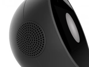 robot jibo grigio scuro Modello 3D