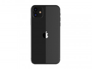 apple iphone 11 black 3D मॉडल