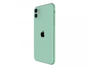 apple iphone 11 green 3D Model