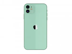 apple iphone 11 green 3D Model
