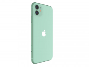 apple iphone 11 green 3D Модель