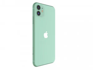 apple iphone 11 green 3D Model