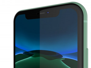 apple iphone 11 green 3D Модель