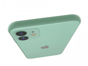 apple iphone 11 green 3D Model