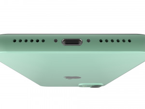 apple iphone 11 green 3D Модель