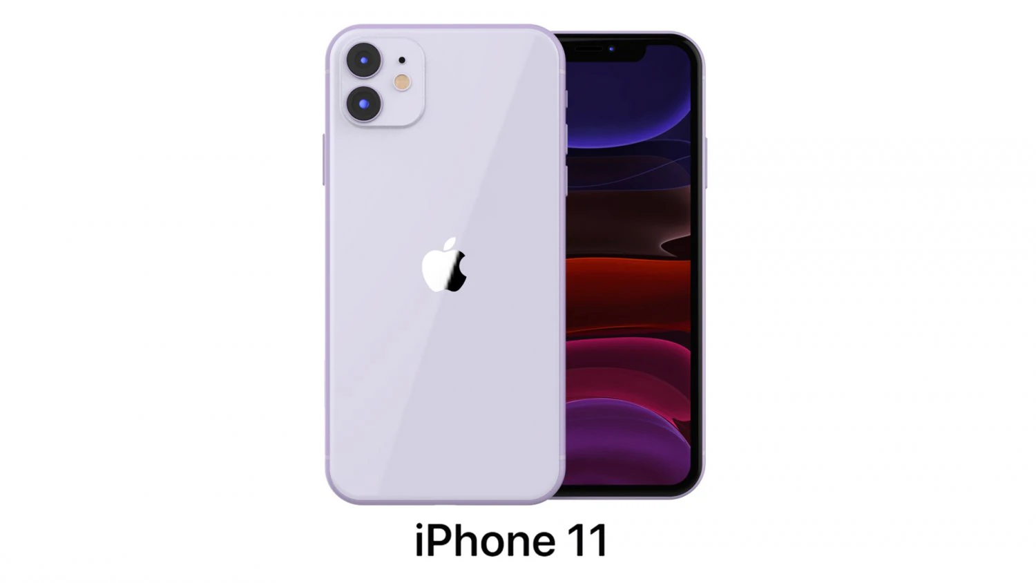 apple iphone 11 purple 3D Model .c4d .max .obj .3ds .fbx .stl .blend 