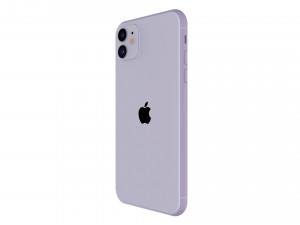 apple iphone 11 purple 3D 模型