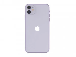 apple iphone 11 purple 3D Model