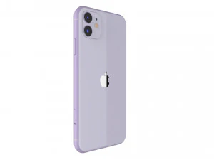 apple iphone 11 purple 3D Model