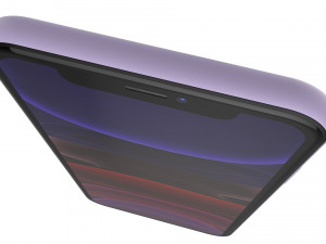 apple iphone 11 purple 3D 模型