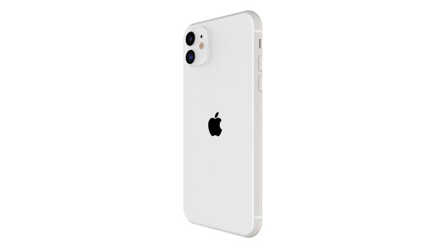 apple iphone 9 white 3D Model in Phone and Cell Phone 3DExport