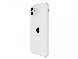 apple iphone 11 white 3D Model