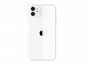 apple iphone 11 white 3D Modell