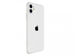 apple iphone 11 white 3D Modell