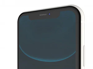 apple iphone 11 white 3D Model