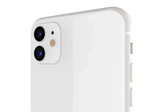 apple iphone 11 white 3D Model