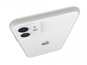 apple iphone 11 white 3D Modell