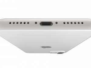 apple iphone 11 white 3D Modell
