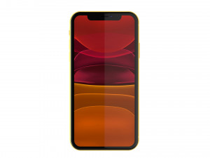 apple iphone 11 yellow Modelo 3D