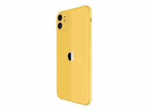 apple iphone 11 yellow Modelo 3D
