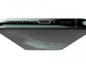 apple iphone 11 pro midnight green 3D 模型