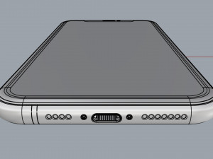 apple iphone 11 pro silver Model 3D