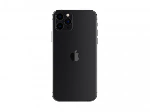 apple iphone 11 pro space gray 3D Model