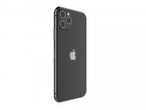 apple iphone 11 pro space gray 3D Model