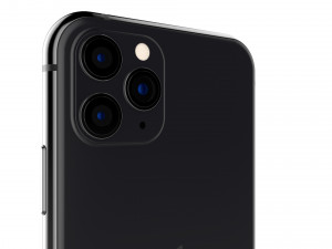 apple iphone 11 pro space gray Modelo 3D