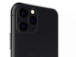 apple iphone 11 pro space gray 3D Model