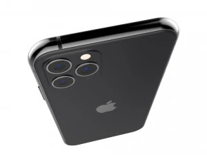 apple iphone 11 pro space gray 3D Model