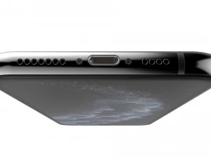 apple iphone 11 pro space gray 3D Model