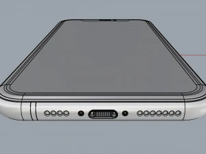 apple iphone 11 pro space gray 3D Model