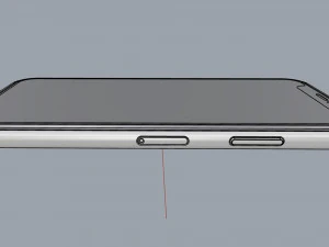 apple iphone 11 pro space gray 3D Model