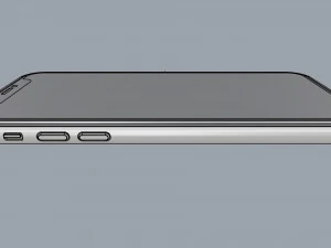 apple iphone 11 pro space gray 3D Model